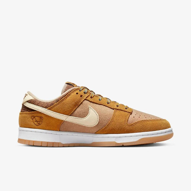 Tênis Nike Dunk Low SE Teddy Bear Marrom