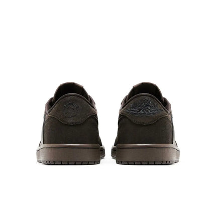 Tênis Air Jordan 1 Retrô Low OG SP x Travis Scott Velvet Brown