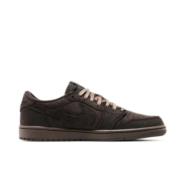 Tênis Air Jordan 1 Retrô Low OG SP x Travis Scott Velvet Brown