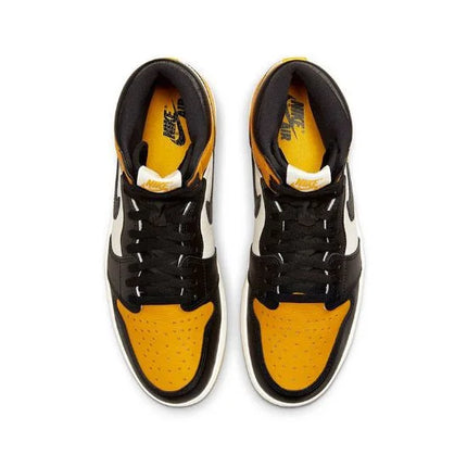 Tênis Nike Air Jordan 1 Retrô High OG Amarelo Taxi