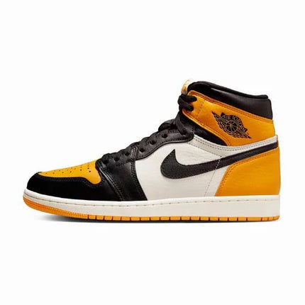 Tênis Nike Air Jordan 1 Retrô High OG Amarelo Taxi