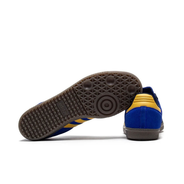 Tênis Adidas Samba ADV Azul e Amarelo - HQ9283