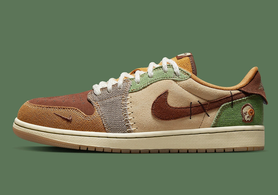 Tênis Jordan 1 Retro Low OG Zion Williamson Voodoo