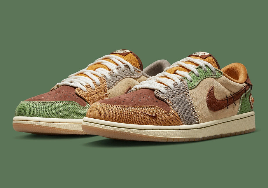 Tênis Jordan 1 Retro Low OG Zion Williamson Voodoo